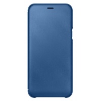 Dėklas A600 Samsung Galaxy A6 2018 Wallet cover Mėlynas